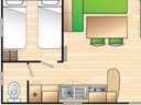mobil-home - camping Paradis Le Rocher De La Granelle photo 6