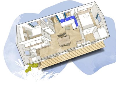 mobil-home - Le Tarteron photo 2