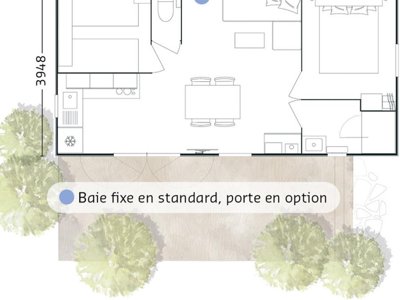 mobil-home - Le Tarteron photo 3
