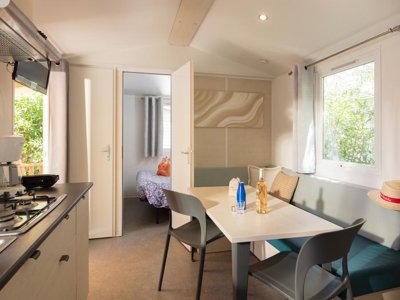 Cliquez pour découvrir toutes les photos de l'HÉBERGEMENT ! mobil-home - Abri De Camargue photo 2