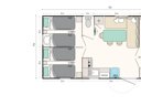 Cliquez pour découvrir toutes les photos de l'HÉBERGEMENT ! mobil-home - camping Flower Le Mas De Champel photo 5