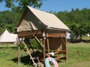 tente en toile et bois - camping Flower Le Mas De Champel photo 3