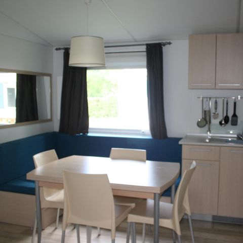 Cliquez pour découvrir toutes les photos de l'HÉBERGEMENT ! mobilhome - Château La Grange Fort photo 2