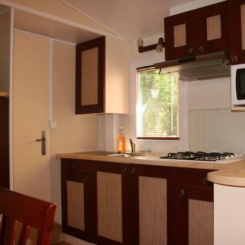 Cliquez pour découvrir toutes les photos de l'HÉBERGEMENT ! mobilhome - Château La Grange Fort photo 2