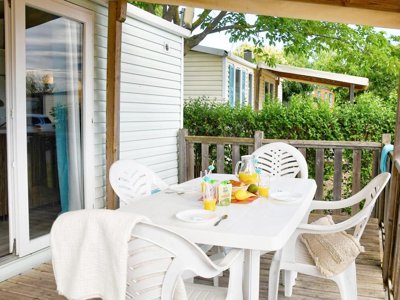 Cliquez pour découvrir toutes les photos de l'HÉBERGEMENT ! mobil-home - La Prairie photo 2