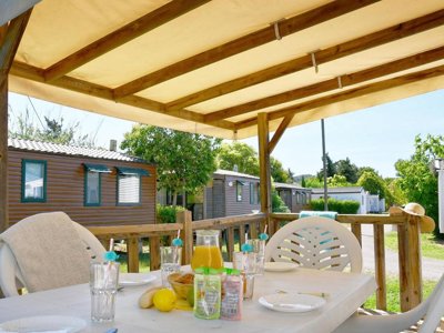 Cliquez pour découvrir toutes les photos de l'HÉBERGEMENT ! mobil-home - La Prairie photo 2