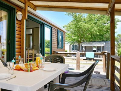 Cliquez pour découvrir toutes les photos de l'HÉBERGEMENT ! mobil-home - La Prairie photo 3