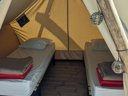 Cliquez pour découvrir toutes les photos de l'HÉBERGEMENT ! tente en toile et bois - camping Laha photo 4