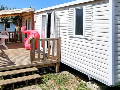 Cliquez pour découvrir toutes les photos de l'HÉBERGEMENT ! mobil-home - Domaine Le Jardin Du Marais photo 2