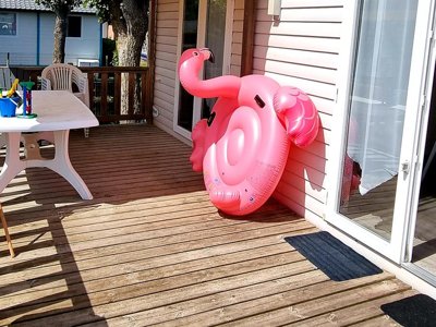 Cliquez pour découvrir toutes les photos de l'HÉBERGEMENT ! mobil-home - Domaine Le Jardin Du Marais photo 3