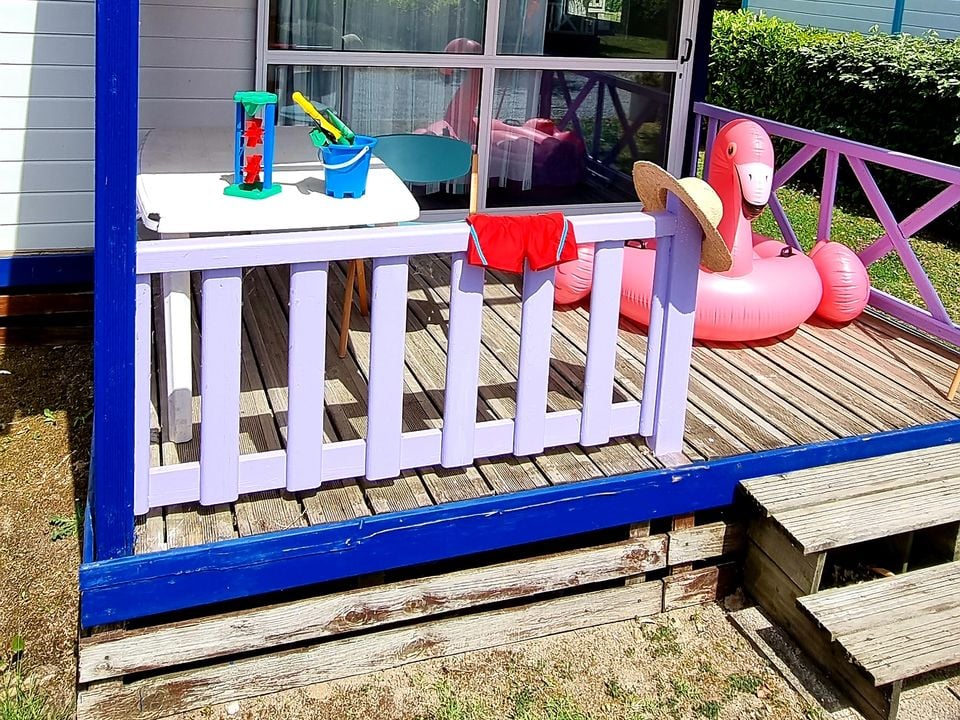 Cliquez pour découvrir toutes les photos de l'HÉBERGEMENT ! chalet - établissement Le Jardin Du Marais photo 2