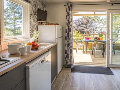 Cliquez pour découvrir toutes les photos de l'HÉBERGEMENT ! mobil-home - Locronan photo 4
