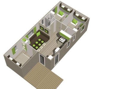 mobil-home - L'Hermitage Des Dunes photo 7