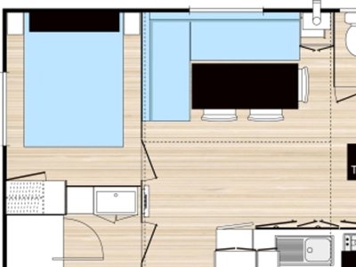 Cliquez pour découvrir toutes les photos de l'HÉBERGEMENT ! mobil-home - Bon Port photo 6