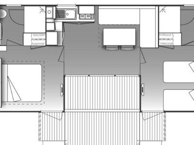 Cliquez pour découvrir toutes les photos de l'HÉBERGEMENT ! mobil-home - Bon Port photo 5