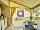 Cliquez pour découvrir toutes les photos de l'HÉBERGEMENT ! bungalow toilé - camping Ludo Parc Pausado photo 4