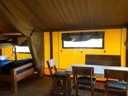 Cliquez pour découvrir toutes les photos de l'HÉBERGEMENT ! tente en toile et bois - camping Ludo Parc Pausado photo 2
