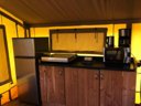 Cliquez pour découvrir toutes les photos de l'HÉBERGEMENT ! tente en toile et bois - camping Ludo Parc Pausado photo 7