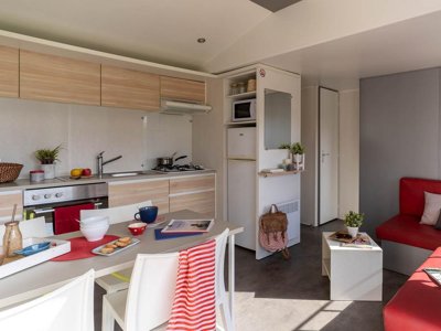 Cliquez pour découvrir toutes les photos de l'HÉBERGEMENT ! mobil-home - Slow Village Les Ponts-de-Cé photo 2