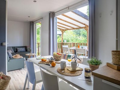Cliquez pour découvrir toutes les photos de l'HÉBERGEMENT ! mobil-home - Slow Village Les Ponts-de-Cé photo 4