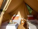Cliquez pour découvrir toutes les photos de l'HÉBERGEMENT ! tente - camping Slow Village Les Ponts-de-Cé photo 3