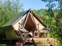 Cliquez pour découvrir toutes les photos de l'HÉBERGEMENT ! tente - camping Slow Village Les Ponts-de-Cé photo 4