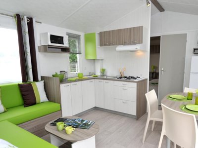 Cliquez pour découvrir toutes les photos de l'HÉBERGEMENT ! mobil-home - Le Bel Air photo 2