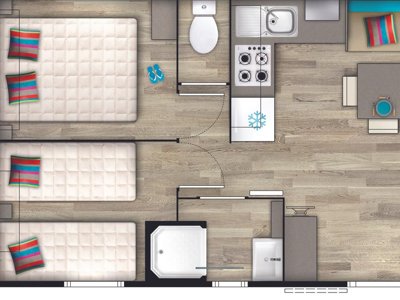 mobil-home - Le Bel Air photo 7