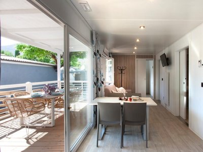 Cliquez pour découvrir toutes les photos de l'HÉBERGEMENT ! mobil-home - Villaggio Turistico Maderno photo 9