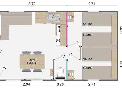 mobil-home - Poljana photo 7