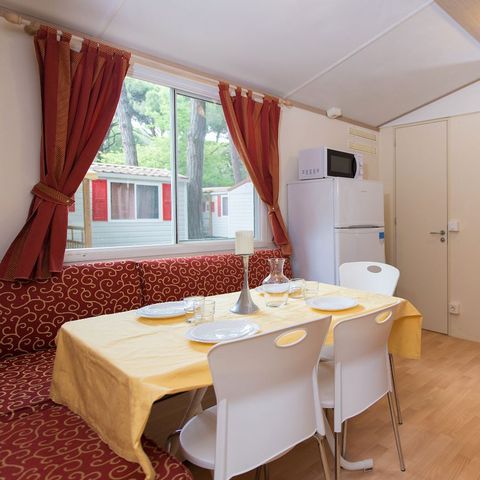 Cliquez pour découvrir toutes les photos de l'HÉBERGEMENT ! mobil-home - Mare E Pineta photo 4