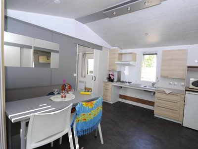 Cliquez pour découvrir toutes les photos de l'HÉBERGEMENT ! mobil-home - Du Lac Marciac photo 2