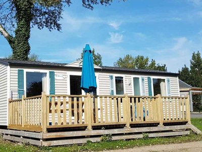 Cliquez pour découvrir toutes les photos de l'HÉBERGEMENT ! mobil-home - Le Lac Des Varennes photo 2