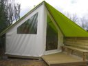 Cliquez pour découvrir toutes les photos de l'HÉBERGEMENT ! tente - camping Ushuaïa Villages Le Poutiroux photo 2