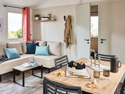 Cliquez pour découvrir toutes les photos de l'HÉBERGEMENT ! mobil-home - Flower Les Berges De La Dordogne photo 2