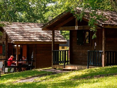 Cliquez pour découvrir toutes les photos de l'HÉBERGEMENT ! chalet - Flower Du Lac Du Causse photo 7