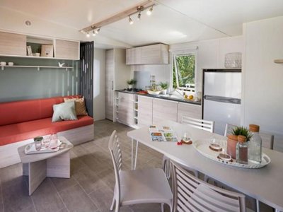 Cliquez pour découvrir toutes les photos de l'HÉBERGEMENT ! mobil-home - Flower Du Lac Du Causse photo 2