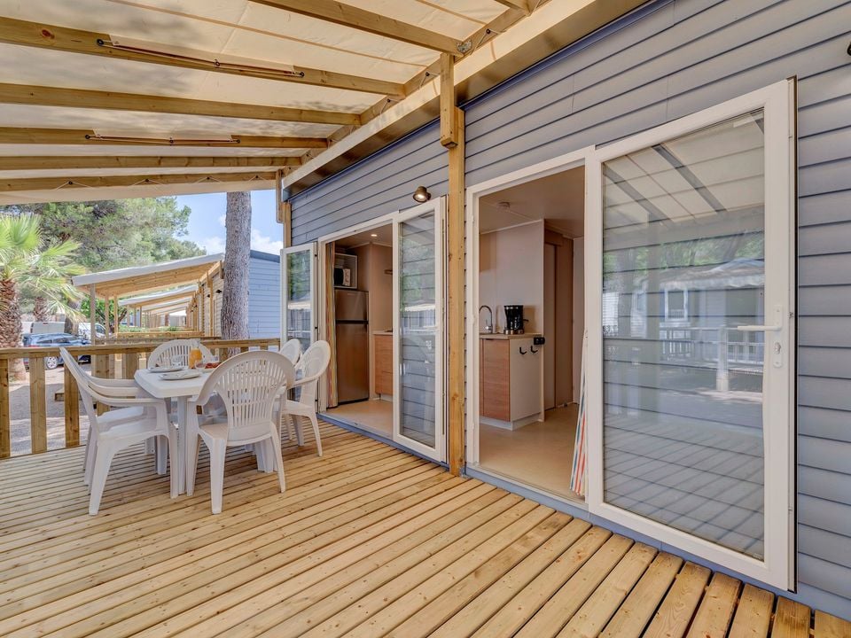 Cliquez pour découvrir toutes les photos de l'HÉBERGEMENT ! mobil-home - établissement Santa Elena Ciutat photo 2