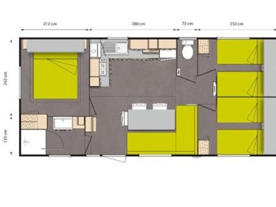 Cliquez pour découvrir toutes les photos de l'HÉBERGEMENT ! mobil-home - Flower Les Ilates photo 8
