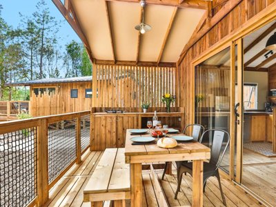 Cliquez pour découvrir toutes les photos de l'HÉBERGEMENT ! mobil-home - Le Petit Rocher photo 7