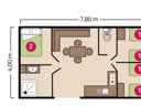 Cliquez pour découvrir toutes les photos de l'HÉBERGEMENT ! mobil-home - camping Le Petit Rocher photo 4