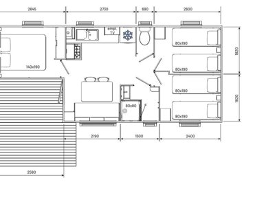mobil-home - Flower Les Dunes photo 3