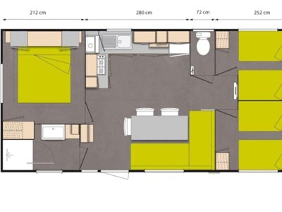 Cliquez pour découvrir toutes les photos de l'HÉBERGEMENT ! mobil-home - Uhaitza photo 12