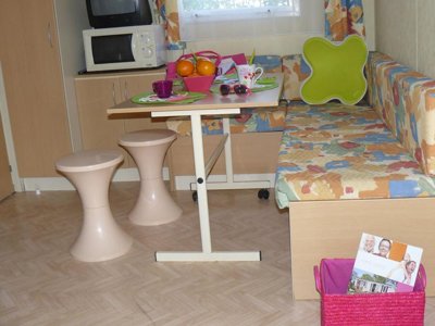 Cliquez pour découvrir toutes les photos de l'HÉBERGEMENT ! mobil-home - Le Cottage Boisé photo 5