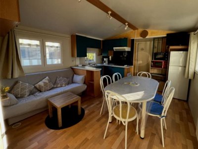 Cliquez pour découvrir toutes les photos de l'HÉBERGEMENT ! mobil-home - Le Cottage Boisé photo 2