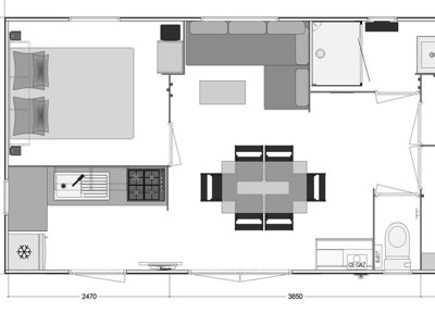 Cliquez pour découvrir toutes les photos de l'HÉBERGEMENT ! mobil-home - Paradis Aloé photo 3
