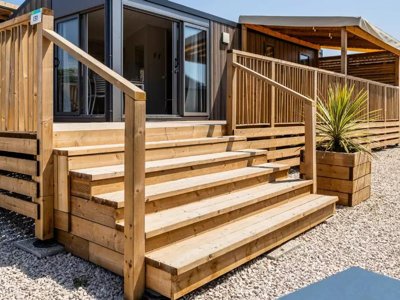 Cliquez pour découvrir toutes les photos de l'HÉBERGEMENT ! mobil-home - Relais Du Léman Pausado photo 2