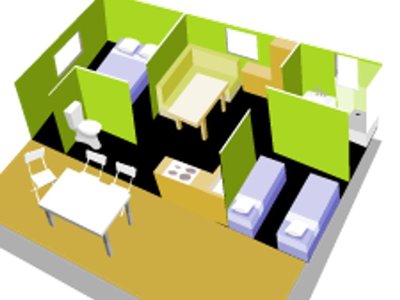 Cliquez pour découvrir toutes les photos de l'HÉBERGEMENT ! mobil-home - Village Tropical Sen-Yan photo 4