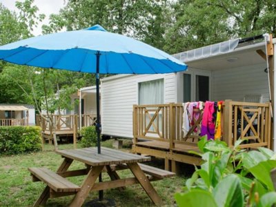 Cliquez pour découvrir toutes les photos de l'HÉBERGEMENT ! mobil-home - Les Plans photo 2