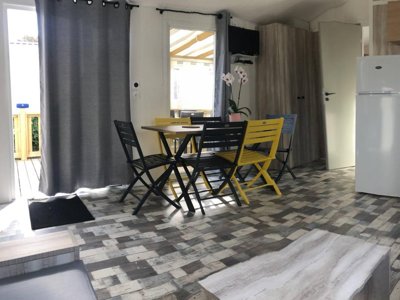 Cliquez pour découvrir toutes les photos de l'HÉBERGEMENT ! mobil-home - De La Grande Lande photo 4
